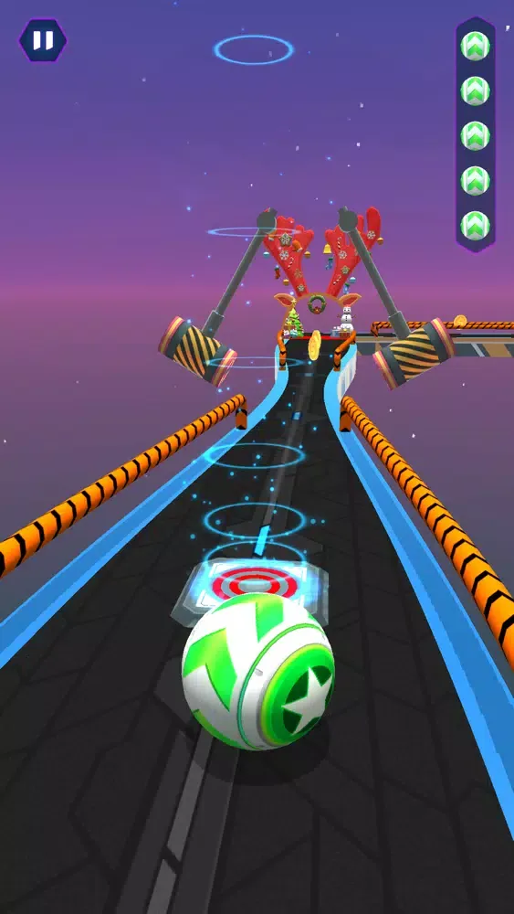 Tangkapan layar Ball Running 3D